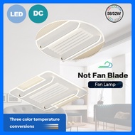 【GuangMao】Bladeless Ceiling Fan Ceiling Fan With Light DC Ceiling Fan Bedroom LED Lighting Electric Fan