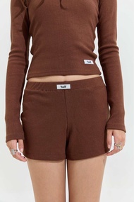 Ahalf - Biker shorts กางเกงขาสั้นผ้าร่อง