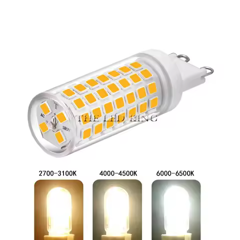 LED Bulb G9 LED Lamp 7W 9W 12W 15W AC 220V Light Bulb SMD2835 led Spotlight Chandelier Lighting Halo