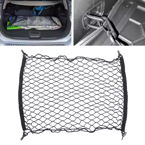 Auto Care Car Trunk Luggage Storage Cargo Organiser Nylon Elastic Mesh Net For Bmw E46 E90 E39 E60 E