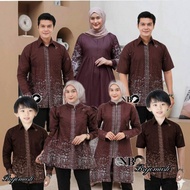 Latest Latest || SUTENA Couple Batik Family Father Mother Child Boy Girl 2-13 Years Pollicoton 20S |