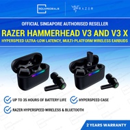 Razer Hammerhead V3 ANC and Razer Hammerhead V3 X HyperSpeed Ultra-Low Latency, Multi-Platform Wirel