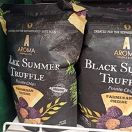 Truffle - Aroma Black Summer Truffle Potato Chips Parmesan Cheese 3.53Oz - Harmonshop