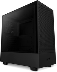 Case NZXT H5 Flow Black / White ATX Tempered Glass Elite H5 PC Gaming Case
