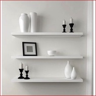 Wood Wall Shelf with Strong 16mm Melamine Chipboard Support