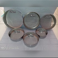 Flour strainer, flour sieve, stainless steel strainer strainer stainless steel