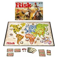 Hasbro Gaming Risk, เกมกระดานกลยุทธ์; อัปเดตตัวเลข ปรับปรุงการ์ดภารกิจ; ลังสงคราม; สำหรับเด็กอายุ 10