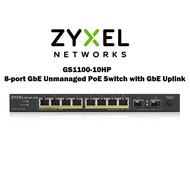 ZYXEL SWITCH &amp; ROUTER GS1100-10HP Model : GS1100-10HP Vendor Code : GS1100-10HP