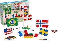 PLUS PLUS - Learn to Build - Flags of The World - 500 Pieces, Construction Building Stem/Steam Toy, 