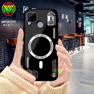 HP Real Case Realme C15 Latest Motif - Case Shinyhp - New Glossy Case Realme C15 Phone Case [APPLE M