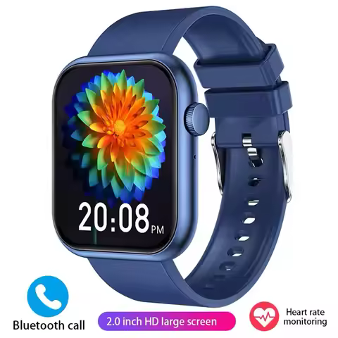 2025 Smartwatch Men Women Bluetooth Call Fitness Bracelet Watch for VIVO X90 Pro + Plus Samsung Gala