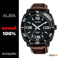 Alba AG8H95X1 AG8H96X1 นาฬิกา Alba ผู้ชาย สายหนัง ของแท้ รับประกันศูนย์ไทย 1 ปี 12/24HR