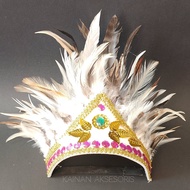 Carnival DAYAK Feather Hats For Children And Adults