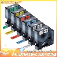 Label Refills for  D1 1/2 Inch 45013 45010 45016 45017 45018 45019 Color Combo Set,6-Pack