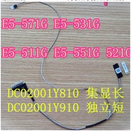 Suitable for Acer E5-571G E5-531G 511G E5-551G 521G Screen Cable Display Screen Cable