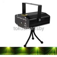 Mini Laser Stage Lighting / Lampu Disco Ruangan