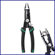 Electrician Tools Wire Stripper 9 In 1 Crimping Tool Electrical Connector Pliers Wire Cutters Electrical Scale lusg lusg