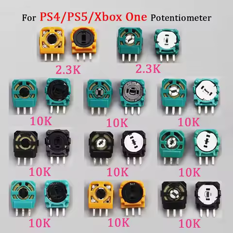 1PC 3D Analog Axis Resistor Potentiometer For PS4 Controller 3D Analog Joystick Micro Switch For PS5