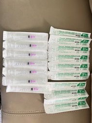 一次性醫用注射針筒3ml 共17支