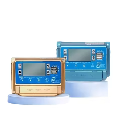 MPPT Solar Charge Controller 12V-60V 30A-60A with Bluetooth/WiFi APP Monitoring for Home Solar Syste