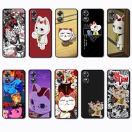 OPPO A17 A18 A38 A58 A78 A1 A98 Reno 8t DAN DA DAN Soft black TPU color phone case