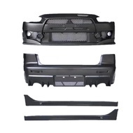 Body Kits FQ400 Front Rear Bumper For Mitsubishi Lancer 2009-2015 Bodykit Car Bumper Auto Parts Body