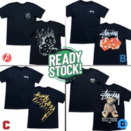 Stüssy Tshirt Casual 100% Cotton | Size SML XL XXL 3XL 4XL | Tees T SHIRT DISTRO MEN