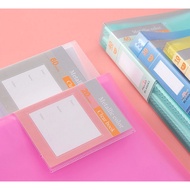 Metallic Color Portfolio A3 File 10/20 Pockets Clear File Folder A3 File Book Document