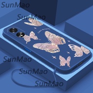 เคสโทรศัพท์ oppo a38 การออกแบบเปลือกผีเสื้อ Softshell