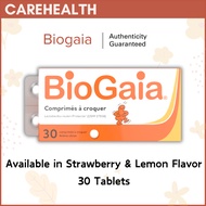 Biogaia Probiotics Chewable Tablets - Lemon , Strawberry , Orange Flavor (EU Version)