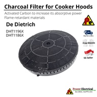 De Dietrich DHT1196X | DHT 1196X | DHT 1186X DHT1186X Compatible Cooker Hood Charcoal Carbon Filter