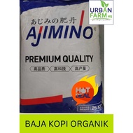 25kg BAJA KOPI 888 JEPUN AJIMINO Organik Jepun NPK 8:8:8 + 3MgO & 10% HUMIC ACID