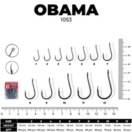 COD Kail Obama Chinu Ring 1053 Kotakan Isi 100 pcs / Mata Kail Umpan Obama Chinu Ring / Kail Profesi