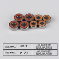 DEUKIO(得趣) | DEUKIO Hybrid/Full Ceramic Bearing 3x8x4/3x10x4 Fishing Reel Bearing For A/D Baitcastin
