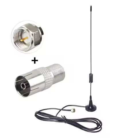 Eightwood DAB FM Radio Antenna Aerial for YAMAHA JVC SONY BOSE Home Radio Stereo Receiver