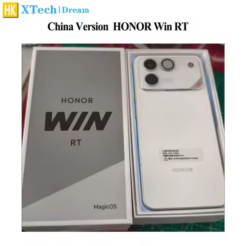 Honor Win RT 10000mAh 100W Supercharge New China Versio 6.83 Inch OLED Snapdragon 8 Elite 50MP OIS M