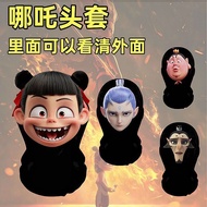 #Nezha Funny mask trick cos play spoof mask funny face dress Nezha Funny Mask Tricky cos play spoof 