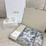 現貨🔥限量限定✅ Dior Gift set 迪奧文具禮盒x香薰套裝 琥珀香薰蠟燭：蜜橙花園蠟燭、地球系列鉛筆一盒6支 、筆記本一本