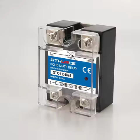 SSR 10A to 120A DA AA DD Single Phase DC Control AC 3-32VDC Control 220V AC 10DA 25DA 40DA Solid Sta