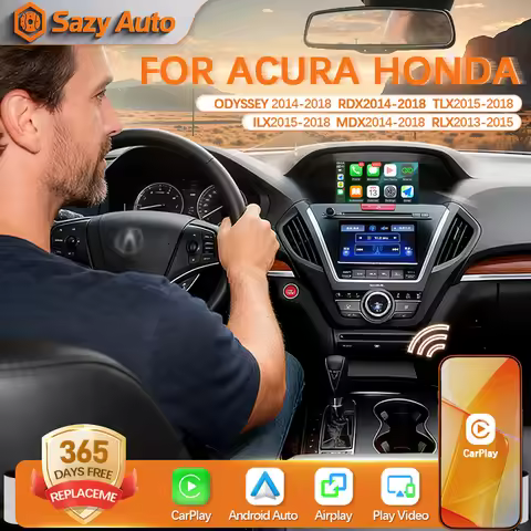Car Ai Box Wireless Apple Carplay Android Auto For Acura YD3 MDX RDX TLX ILX RLX Honda Odyssey Origi