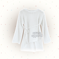 MelodyOutfit - Selin One Set Wanita Kekinian | Hijab+Sweater Yuruma+Rok Duyung | One Set Hijab Styli