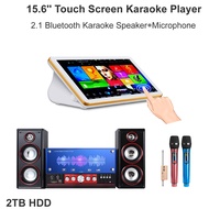 Whole Set KTV System,2TB HDD 15.6'' Touch Screen Player+2.1 Sound system. Chinese,English songs.Multi-Language songs  cloud download.Android,KTV Dual system