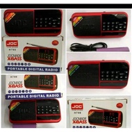joc rechargeable new design digital radio, mp3, fm,& radio al quran radio
