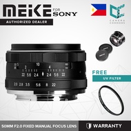 MEIKE 50mm f/2.0 Lens Fixed Manual Focus for Sony E Mount