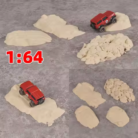 Gobi Desert Hill hills brae desert terrain topography landform sand table diorama Scale model kit 1/