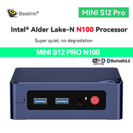 Beelink Mini PC Mini S12PRO N100/N95/N5095 Mini PC Win 11 DD4 PCIe M.2 2280 SSD Desktop Gaming Compu