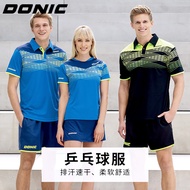 Donic donic donic New Table Tennis Jersey Men's Quick-Drying Sportswear Competition Sports Training 