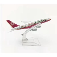 Eva Air Hello Kitty A330 Pink Diecast Model Airplane