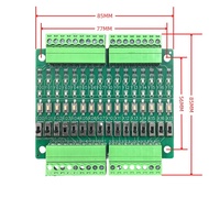 Simulation Test Board Test Board 16 in 16 Out NPN PNP Compatible Embedded Motherboard Domestic PLC I