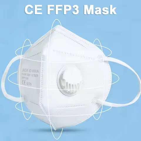 10/50PCS FFP3 CE Masks Safety Dust Respirator Adults 7 Layers Filter Face Mask Mouth Mask FFP2 Prote